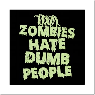 Funny Zombie Lover Gift Meme For Zombie Lovers Posters and Art